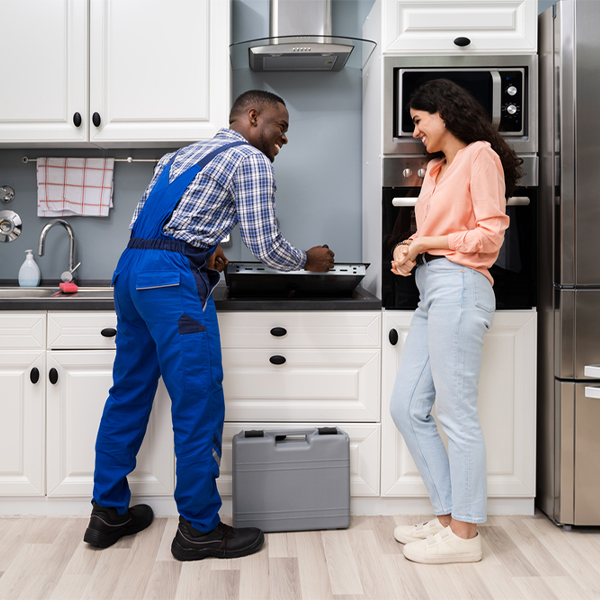 how long does it typically take to complete cooktop repair services in Bruning NE